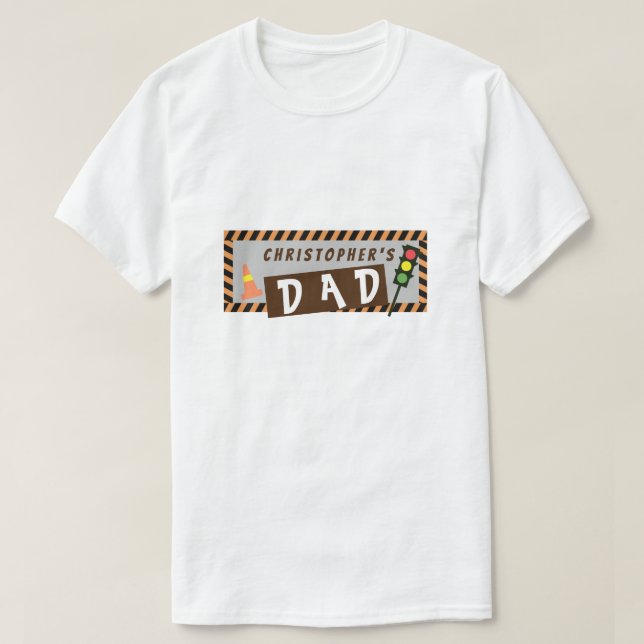 Transport Pappa T-Shirt (Design framsida)