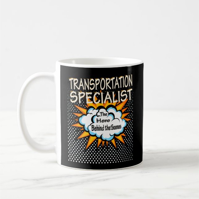 Transport Specialist Hero-jobb Kaffemugg (Vänster)
