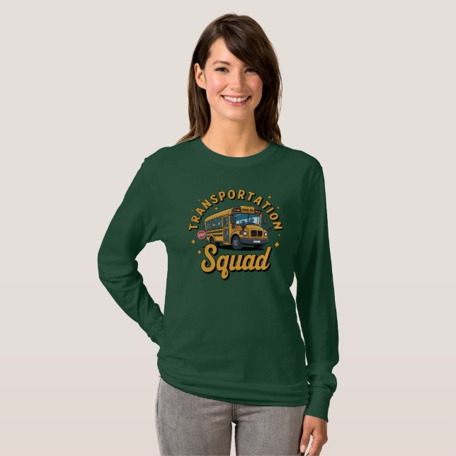 Transport Squad T Shirt (Hel framsida)