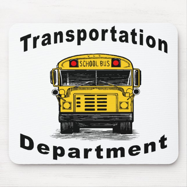 transportationdepartmentmousepad musmatta (Framsidan)
