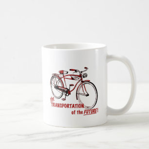 Transporten av framtiden kaffemugg