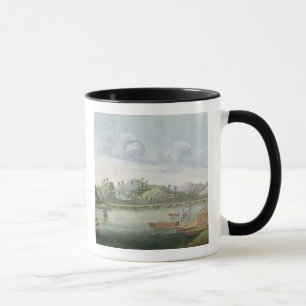 Transportera lådor av tea (w/c på papper) mugg