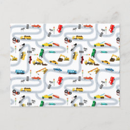 Transportfordon Bilar & Lastbilar Vägtrafik Vykort