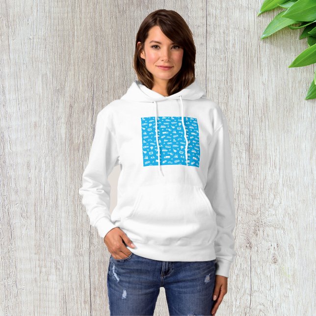 Transportikoner Womens Hoodie T Shirt (Skapare uppladdad)