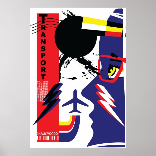 Transportmotivation Poster (Framsidan)