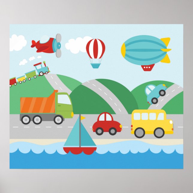 Transportområde Poster (Framsidan)