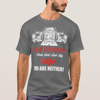 Transportör för lastbil med Lastbil-chaufförer T Shirt