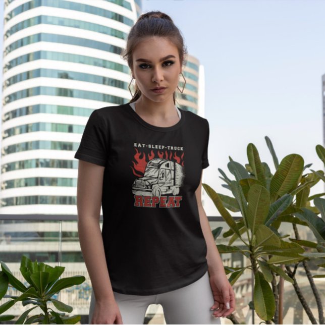 Transportrutten lastbil t shirt (Skapare uppladdad)