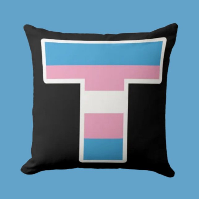 Transpriddens huvudstad T Kuddcover Kudde (Skapare uppladdad)