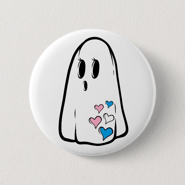 TransPride Ghost Knapp (Framsida)