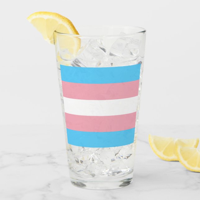 TransPride! Glaskopp (Framsida Ice)