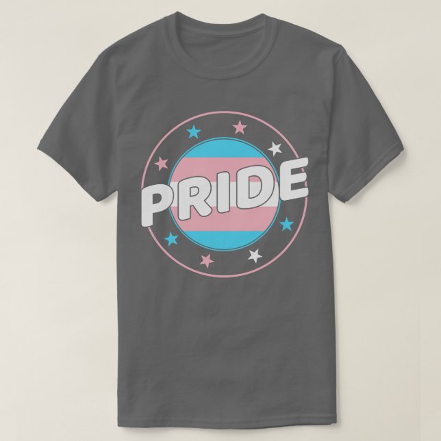TransPride Transgender LGBT FTM MTF T Shirt (Design framsida)