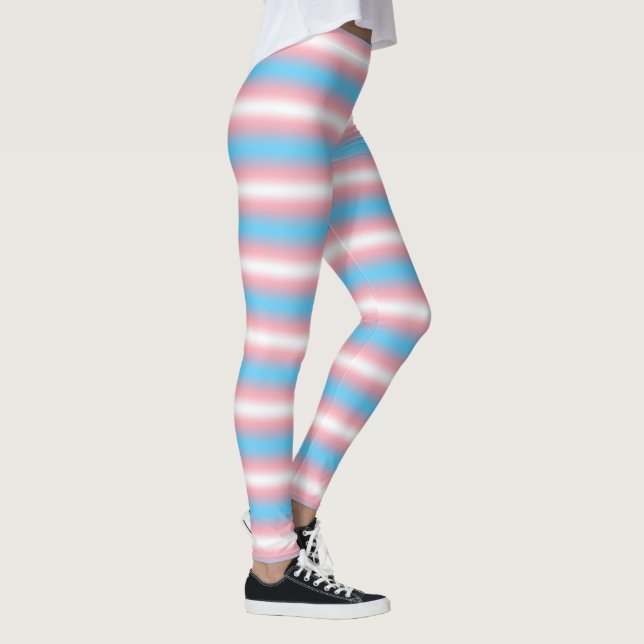Transprismötesflaggans mönsterdesign  leggings (Höger)