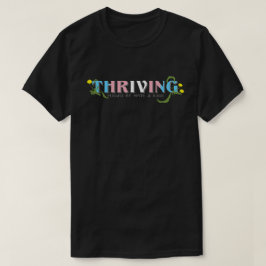 Transprydnad i blomstring t shirt