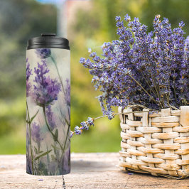 Transquil Lavender Fält Thermal Tumbler