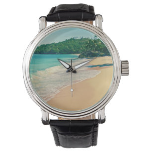 Transquil Tropical Island Beach Armbandsur