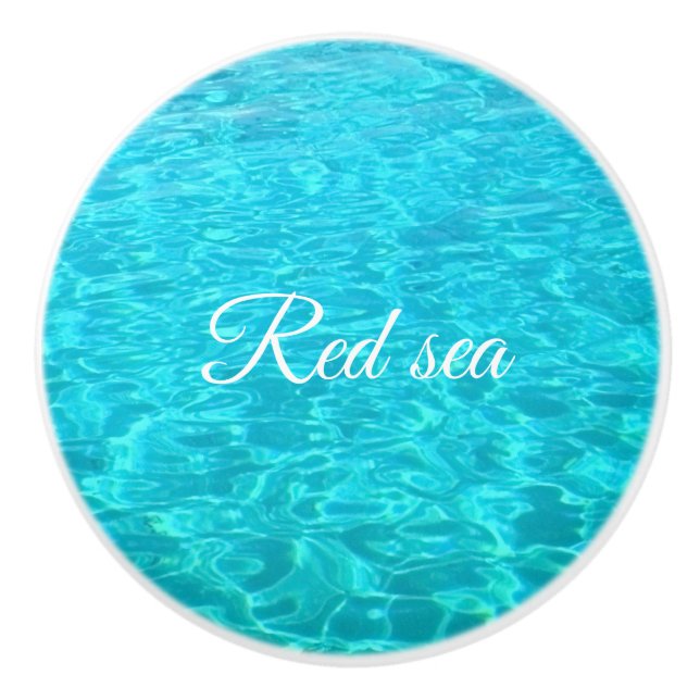 Transquil vatten i Röda havet Knopp (Framsidan)