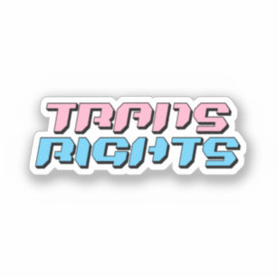 Transrättigheter Klistermärken