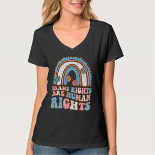 Transrättigheter Mänskliga rättigheter Retro Trans T Shirt