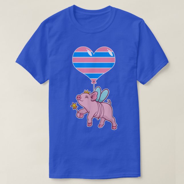 Transseual Gris Fairyseual IdentityNonbinary Kärle T Shirt (Design framsida)