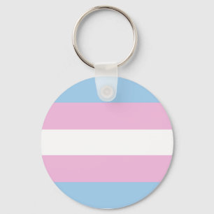 Transsexualflagganyckelring Nyckelring