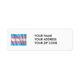 TRANSSEXUELL FLAGGA FLYGNING -.png Returadress Etikett