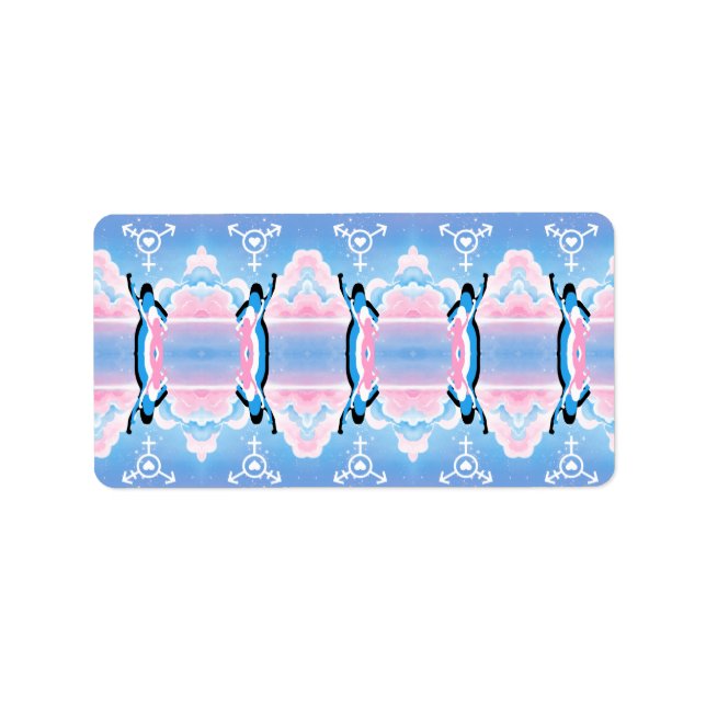 Transsignalen Adressetikett (Framsidan)