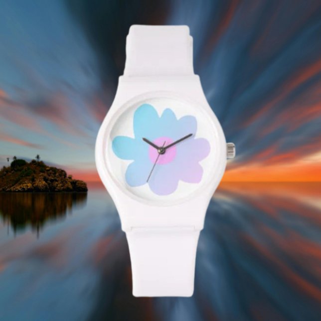 Transstolthet Blommor Armbandsur (Skapare uppladdad)