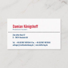 Transsylvanien inspirerad visitkort