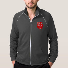 Transsylvaniens vapensköld röd vit tee