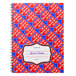 Transsylvanska sachsarsköld anteckningsbok med spiral