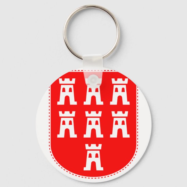 Transsylvanska saxonernas Vapensköld Nyckelring (Framsida)