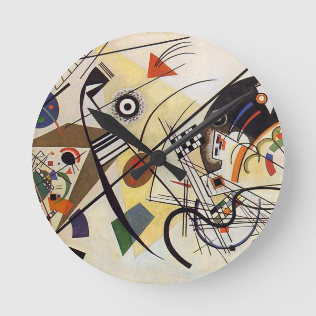 Transverse fodra rund klocka (Framsida)