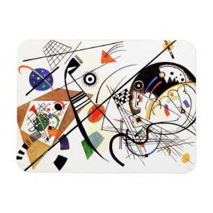 Transverse Kandinsky fodrar magneten Magnet