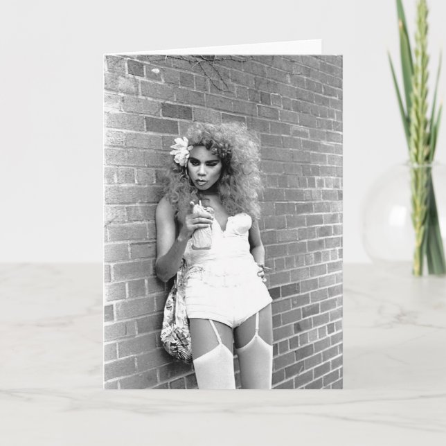 Transvestit NYC. 1989 Kort (Framsida)