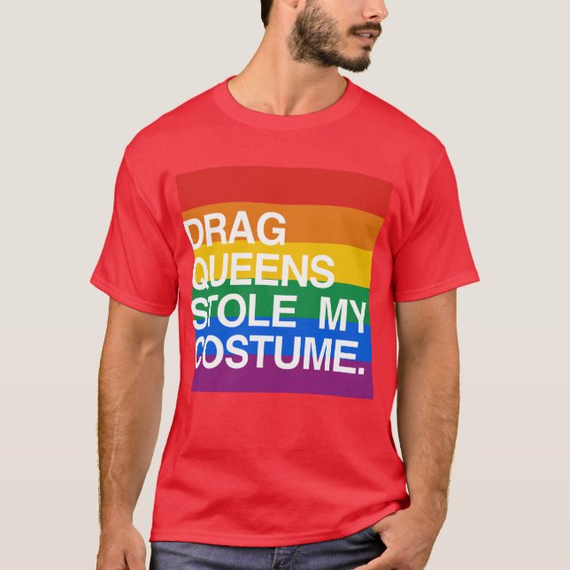 TRANSVESTIT STAL MIN DRÄKT TEE (Framsida)
