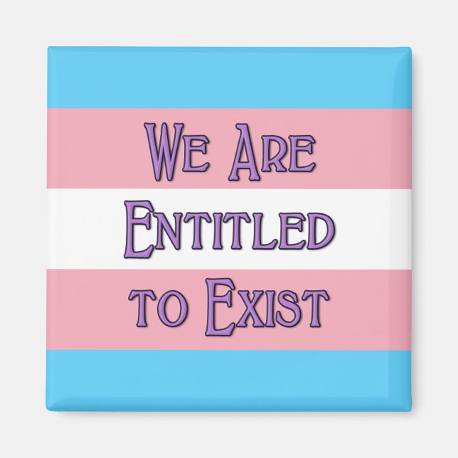 Transvi är.. magnet (Framsidan)