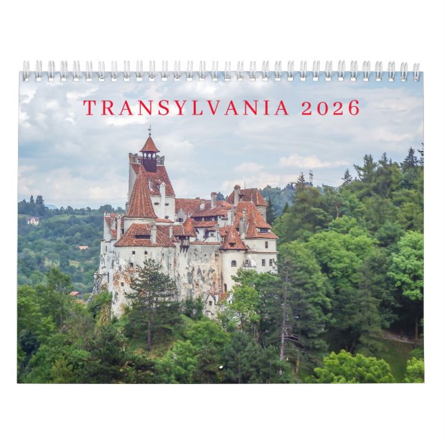 Transylvania 2026 calendar kalender (Omslag)