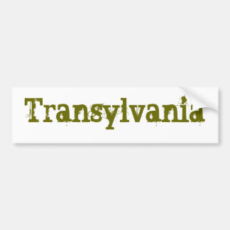 Transylvania Bildekal