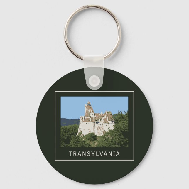Transylvania Bran Castle Nyckelring (Framsida)