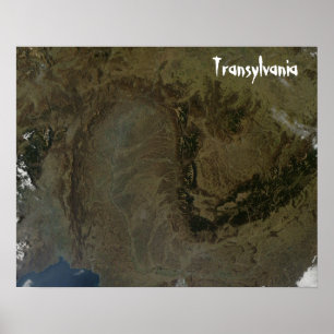 Transylvania, karpatiska bergsområden Poster