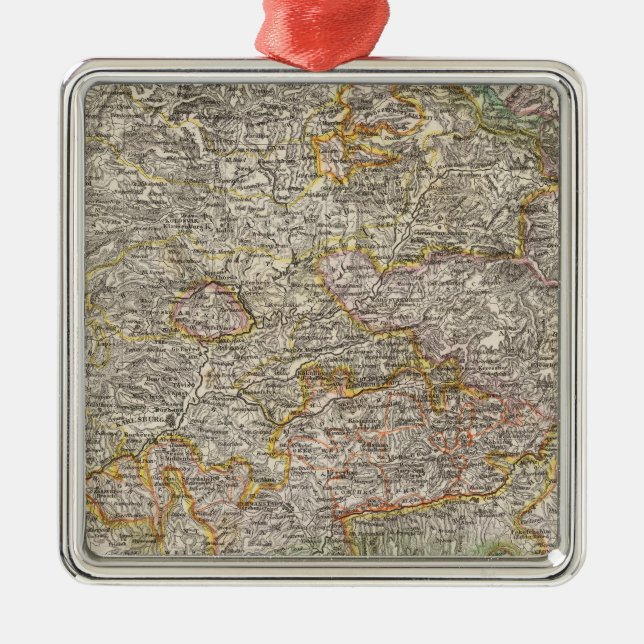 Transylvania rumänien julgransprydnad metall (Framsidan)