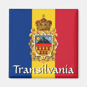 Transylvania vapensköld magnet