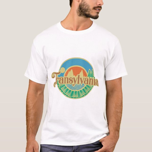 Transylvanien-pridet land t shirt (Framsida)