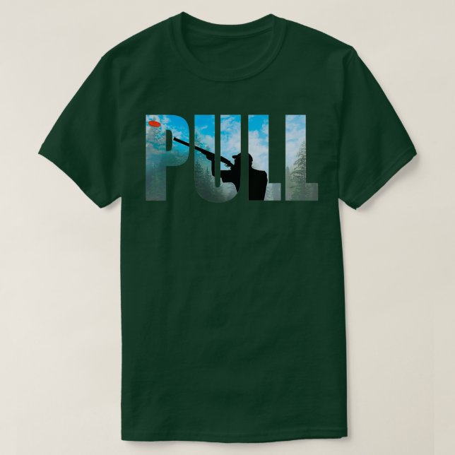Trap Clay Pistol Sport 1 T Shirt (Design framsida)