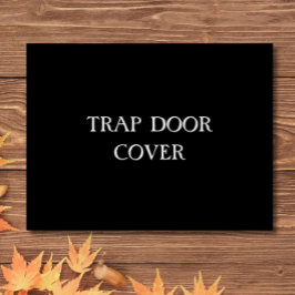 "TRAP DOOR COVER" Lustigt Introvert Antisocial Tex