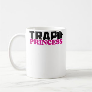 Trap Hus Prinsessa Kvinnor Rave Edm Trap Hus Kaffemugg