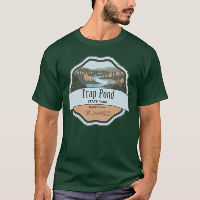 Trap Pond State Park T Shirt (Framsida)