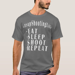 Trap Shooter Shirt Clay Pigeon Target Shooter T Shirt