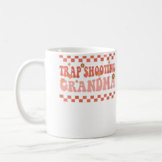 Trap Shooting Grandma Trap Shooters Clay Pigeon Sh Kaffemugg